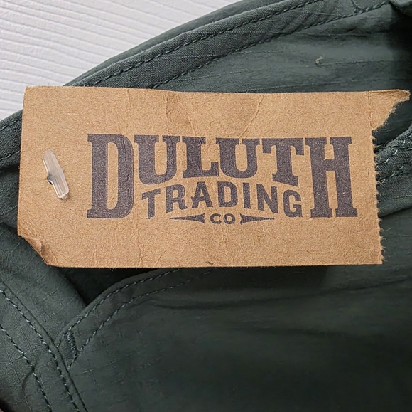 Duluth Women's Heirloom Gardening Bib Overalls Shorts, Fir Green, Size XXL - Picture 5 of 8